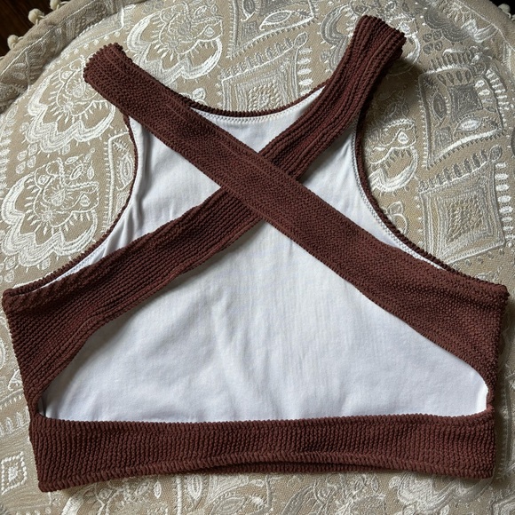 COPY - Free People Rhythm Wave Cross Back Surf Top✨ - Picture 4 of 6